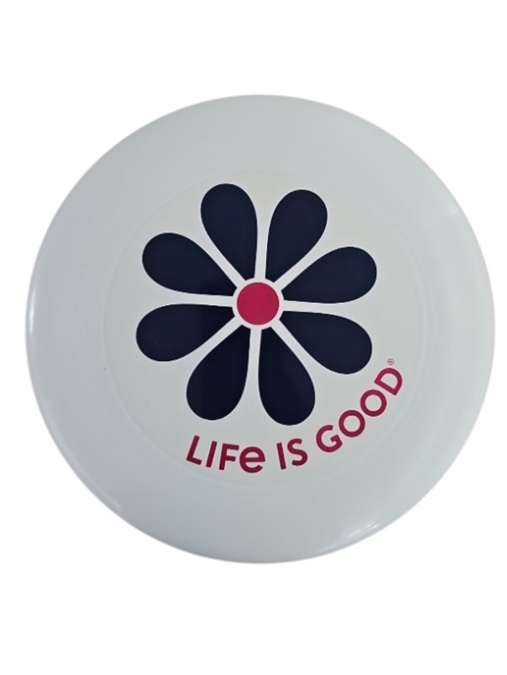 NewLife Is Good Classic Daisy Frisbee Disc 10.5" NWT Outdoor Beach Park Game